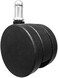 Herman Miller 2.5-Inch Aeron Office Chair Replacement Caster Set for Standard Carpet (Set of 5)