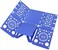 BoxLegend V3 Shirt Folding Board T Shirts Clothes Folder Durable Plastic Laundry Folders Folding Boards, Blue