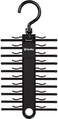 Tenby Living 2-Pack Black Tie Rack, Organizer, Hanger, Holder - Affordable Ti.