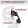 Engineered Now The Original Headrest for The Herman Miller Aeron Chair H3 Carbon   Colors and Mesh Match Classic Aeron Chair 2016 and Earlier Models   Headrest ONLY - Chair Not Included