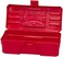 Akro-Mils 12-Inch ProBox Plastic Toolbox for Tools, Hobby or Craft Storage Toolbox, Model 09912, (12-Inch x 5-1/2-Inch x 4-Inch), Red