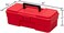 Akro-Mils 12-Inch ProBox Plastic Toolbox for Tools, Hobby or Craft Storage Toolbox, Model 09912, (12-Inch x 5-1/2-Inch x 4-Inch), Red