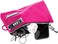 Vaultz Money Bag with Lock - 7 x 10 Inches, Men &amp; Women's Locking Accessories Pouch for Cash, Bank Deposits, Wallet, Medicine, Phone and Credit Cards - Pink