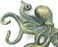 Handcrafted Nautical Decor Antique Bronze Cast Iron Octopus Hook 11" - Decorative Hook - Sealife Metal Wal