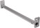 Knape &amp; Vogt Closet Pro HD RP0022-18/30 Adjustable Closet Rod, 18-Inch to 30-Inch, Platinum