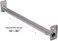 Knape &amp; Vogt Closet Pro HD RP0022-18/30 Adjustable Closet Rod, 18-Inch to 30-Inch, Platinum