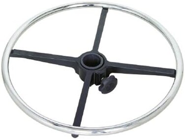 chairpartsonline 20" Chrome Foot Rest Ring For Tech. and Workplace Chairs By BiMi