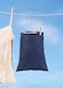 Whitmor Hanging Clothespin Bag, Navy