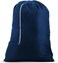 Handy Laundry Nylon Laundry Bag - Locking Drawstring Closure and Machine Washable. These Bags will Fit a Laundry Basket or Hamper and Strong Enough to Carry up to Three Loads of Clothes. (Navy Blue)