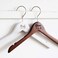 Thefirstcabin Pair of Wedding Hangers for Bride and Groom, Bridal Wedding Gift, Wood Dress Hangers