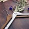 Thefirstcabin Pair of Wedding Hangers for Bride and Groom, Bridal Wedding Gift, Wood Dress Hangers
