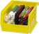 Akro-Mils 40210 Lengthwise Plastic Divider for 30210 AkroBin Storage Bins, Black, (6-Pack)