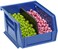Akro-Mils 40210 Lengthwise Plastic Divider for 30210 AkroBin Storage Bins, Black, (6-Pack)