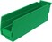 Akro-Mils 30110 Plastic Nesting Shelf Bin Box, (12-Inch x 3-Inch x 4-Inch), Green, (24-Pack)