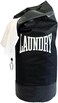 SUCK UK Laundry Bag Punching Bag Shaped Hamper, Black, Portable, Foldable, Handle, 15