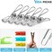 Vida Picks Wire Clothes Pegs - 40 Pieces Of Wholesale Clothes Pegs With Heavy Duty Durable Clip, Multi-Purpose Metal Clothes Pegs For Outdoor Use, Home, Kitchen, Travel, Office And Food Bag Decoration