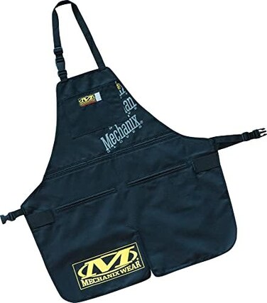 Mechanix Wear: Shop Apron - Heavy Duty Apron with Adjustable Straps for a Comfort Fit, Durable and Liquid Resistant Work Apron, Added Storage for Tools (One Size Fits All)