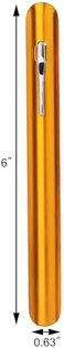 New Star Foodservice 22797 Aluminum Table Crumber 6-Inch, Set of 12, Gold