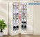 Misslo Over The Door Shoe Organizer 12 Large Mesh Pockets Hanging Narrow Closet Door, White, 2 Pack
