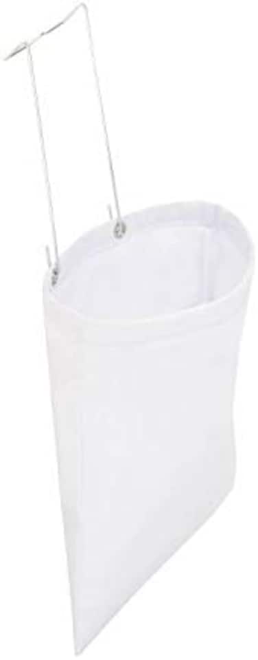 Honey-Can-Do DRY-01313 Clothespin Bag, 11 x 10 Inch, White