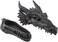 Design Toscano Stryker The Smoking Dragon Gothic Incense Burner Box Statue, 10 Inch, Polyresin, Grey Stone,Greystone