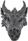 Design Toscano Stryker The Smoking Dragon Gothic Incense Burner Box Statue, 10 Inch, Polyresin, Grey Stone,Greystone
