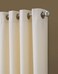 Curtainworks Kendall Color Block Grommet Curtain Panel, 108 inch, White