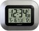 La Crosse Technology Wt-8005U-S Atomic Digital Wall Clock With Indoor Temperature, Silver