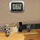 La Crosse Technology Wt-8005U-S Atomic Digital Wall Clock With Indoor Temperature, Silver