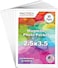 Magtech Magnetic Photo Pocket Picture Frame, White, Holds 2.5 x 3.5 Inches Photos, 10 Pack (12310)