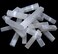 DANCING BEAR 2 Pound Selenite Small Sticks- Wands Premium Hand-Sorted Plus Include a Piece of Black Tourmaline Crystal and Educational ID Cards, Bulk, Reiki, Chakra, Good Luck &amp; Protection