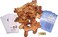 Holy Land Market Small Olive Wood Pocket/Holding Crosses With Certificates (2.5 Inches) (25 count)