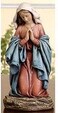 Joseph's Studio by Roman - Praying Madonna Figure on Baset, 6.75" H, Renaissance Madonnas Collection, Resin and Stone Mix, Inspirational, Durable, Long Lasting, Religious Gift, Beautifully Detailed
