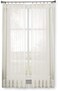 Curtainworks Soho Voile Sheer Pinch Pleat Curtain Panel, 29 by 84", Oyster (Pack of 1)
