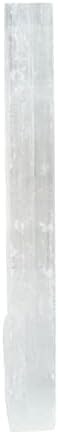 The Chrysalis Stone Selenite Stick 6 to 9 inches - Wand, Reiki, Chakra Healing
