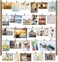 Love-KANKEI Wood Picture Photo Frame for Wall Decor 26&times;29 inch - with 30 Clips &amp; Ajustable Twines - Collage Artworks Prints Multi Pictures Organizer &amp; Hanging Display Frames