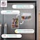 Magtech Magnetic Photo Pocket Picture Frame, White, Holds 4 X 6 Inches Photos, 25 Pack (14625)
