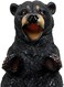 Ebros Gift Big Black Bear Wine Oil Bottle Holder Figurine 10"Long Home Decor