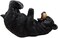 Ebros Gift Big Black Bear Wine Oil Bottle Holder Figurine 10"Long Home Decor