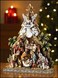 Avalon Gallery Creative Brands Avalon Gallery Nativity Tree and Stable Figurine