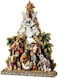 Avalon Gallery Creative Brands Avalon Gallery Nativity Tree and Stable Figurine