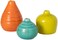 Sullivans Small Ceramic Vase Set, Various Sizes, Set of 3 (CM2219)