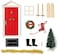 Tonttuovi Wooden Miniature Magical Door for Fairies Special Entry