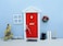 Tonttuovi Wooden Miniature Magical Door for Fairies Special Entry