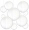 Novelty Place 6 inch White Paper Lanterns (Pack of 10) - Great Chinese/Japanese Home, Party &amp; Wedding Decorations
