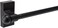 Rod Desyne Mag-12 Magnetic Curtain Rod, 17-30", Black