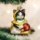 Old World Christmas Ornaments: Holiday Kitten Glass Blown Ornaments for Christmas Tree (12223)