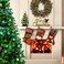 Sunnyglade 3PCS 18" Christmas Stocking Classic Personalized Large Stockings Santa, Snowman, Reindeer Xmas Character for Family Holiday Christmas Party Decorations