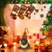 Sunnyglade 3PCS 18" Christmas Stocking Classic Personalized Large Stockings Santa, Snowman, Reindeer Xmas Character for Family Holiday Christmas Party Decorations