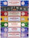 Satya Incense Gift Set Nag Champa, Super hit, Dragon's Blood, Sandalwood, Patchouli, Lavender, Positive Vibes, 15 g